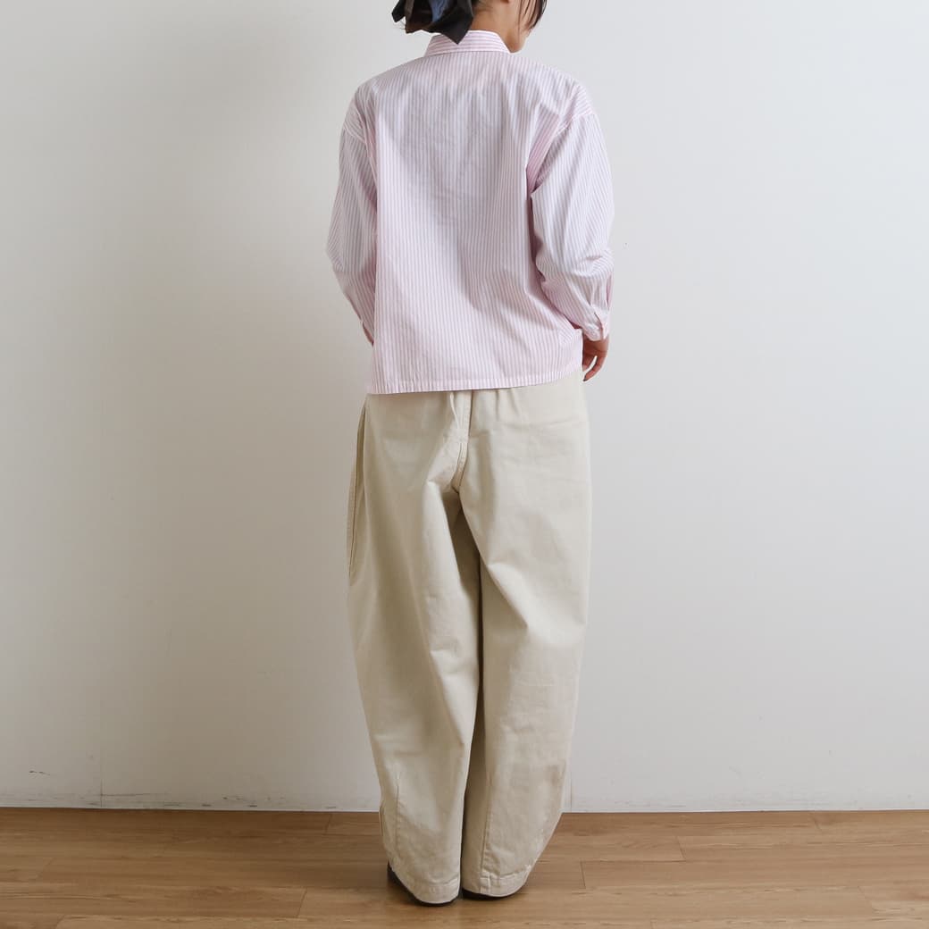 grin グリン ブロード小鳥刺繍シャツ｜BORN FREE ONLINE SHOP