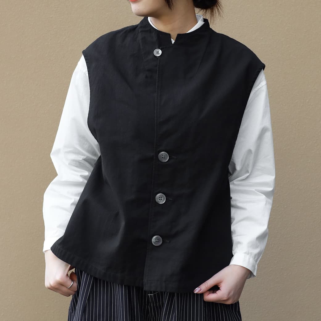 grin グリン ツイルノッチカラーベスト