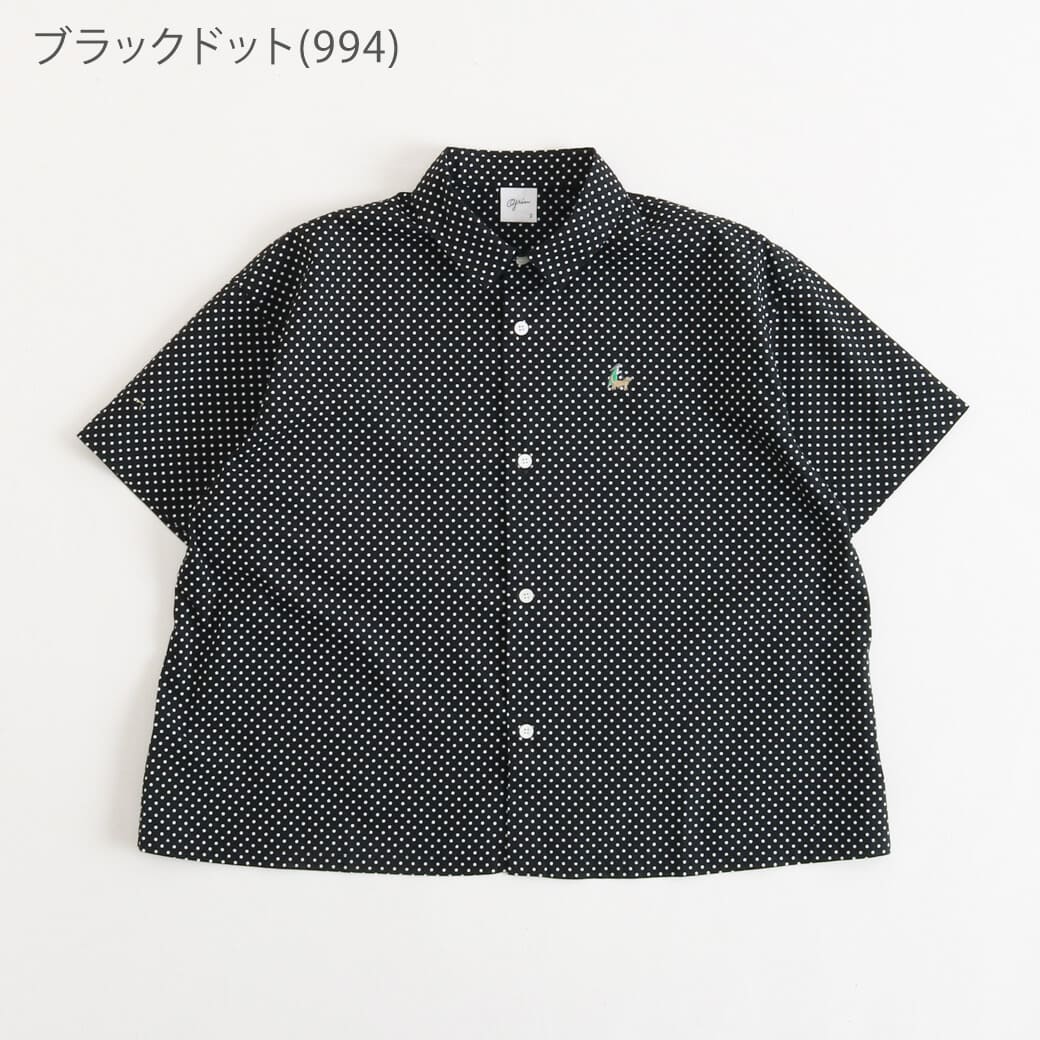 新品✨grin 羊刺繍ボックスシャツ grin グリン ブロードお散歩刺繍シャツ｜BORN FREE ONLINE SHOP