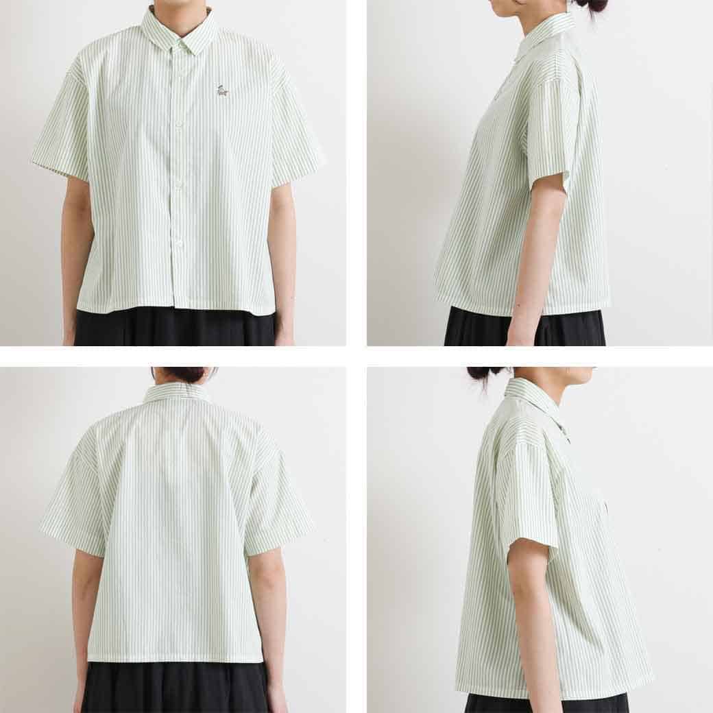 grin グリン ブロードお散歩刺繍シャツ｜BORN FREE ONLINE SHOP