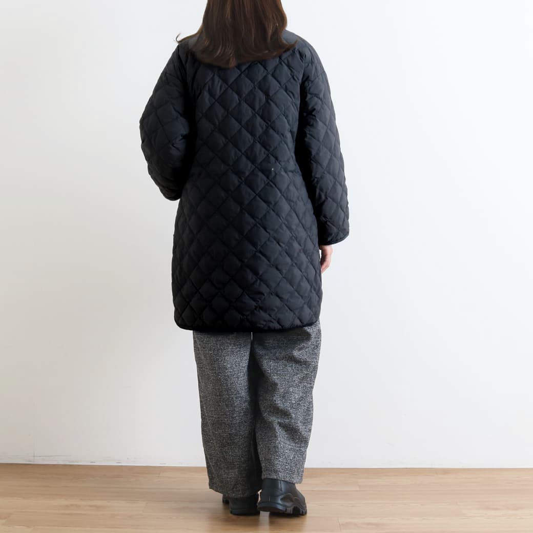 Gymphlex ジムフレックス マットナイロンタフタ キルトダウン カラー