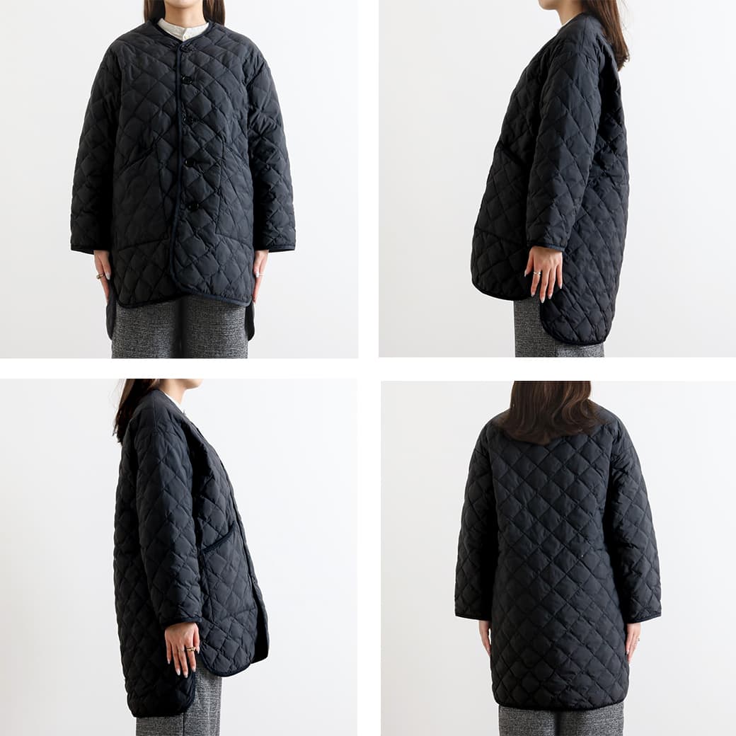 Gymphlex ジムフレックス マットナイロンタフタ キルトダウン カラー