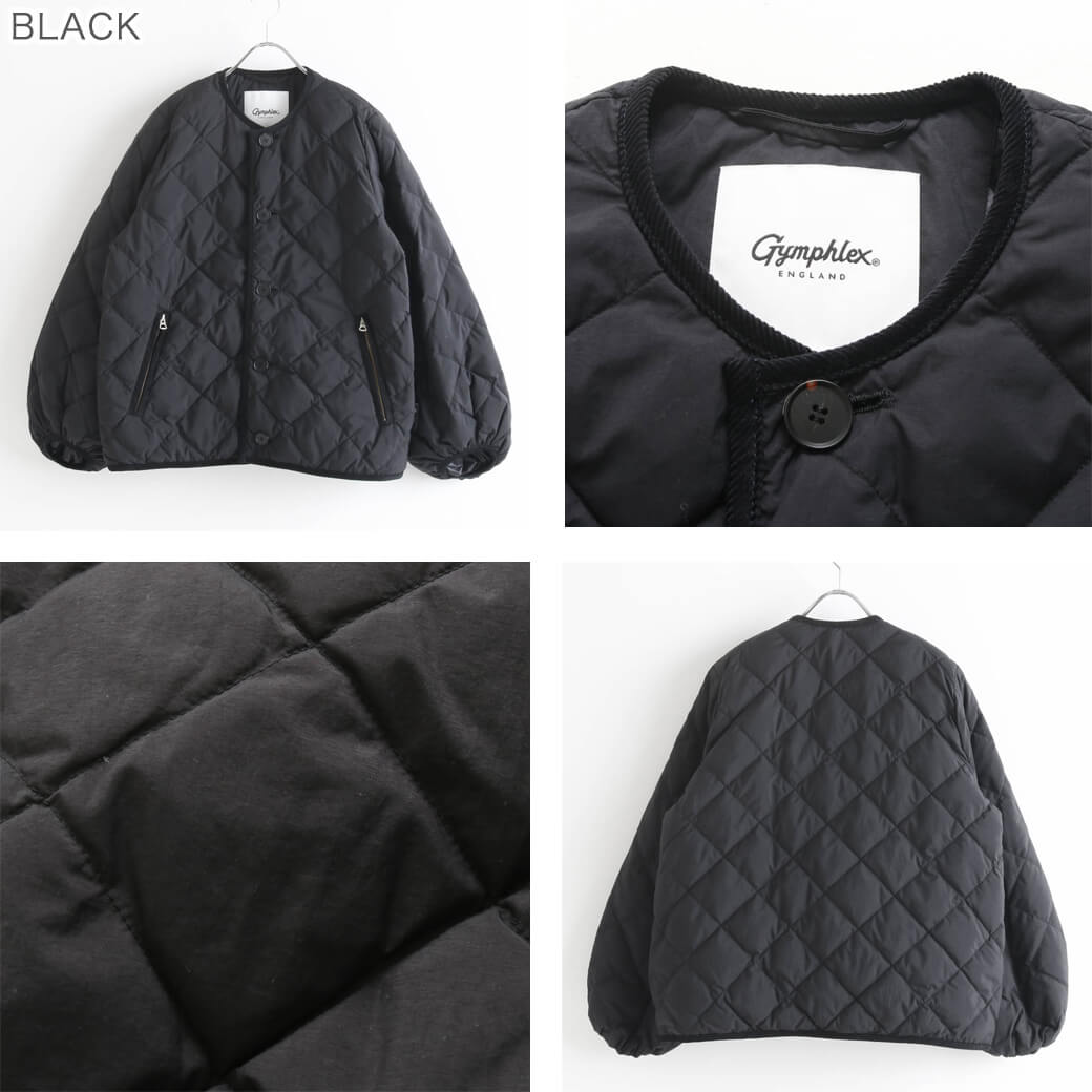 【4/30までの出品】23AW ジムフレックス キルトダウン パフスリーブ Gymphlex｜キルト ダウン パフスリーブ ジャケットダウン