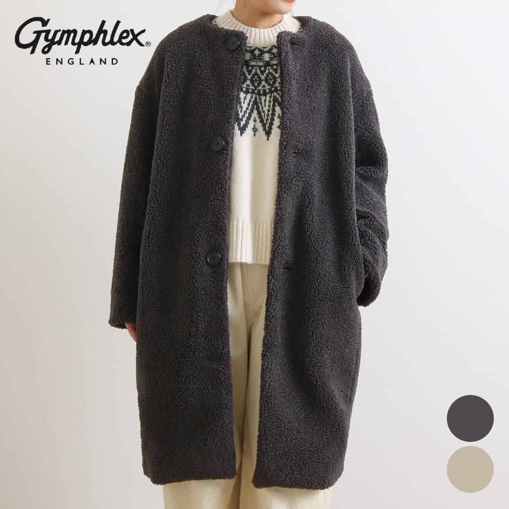 ジムフレックス　コート GYMPHLEX（ジムフレックス） ステンカラーコート 12 ベージュ