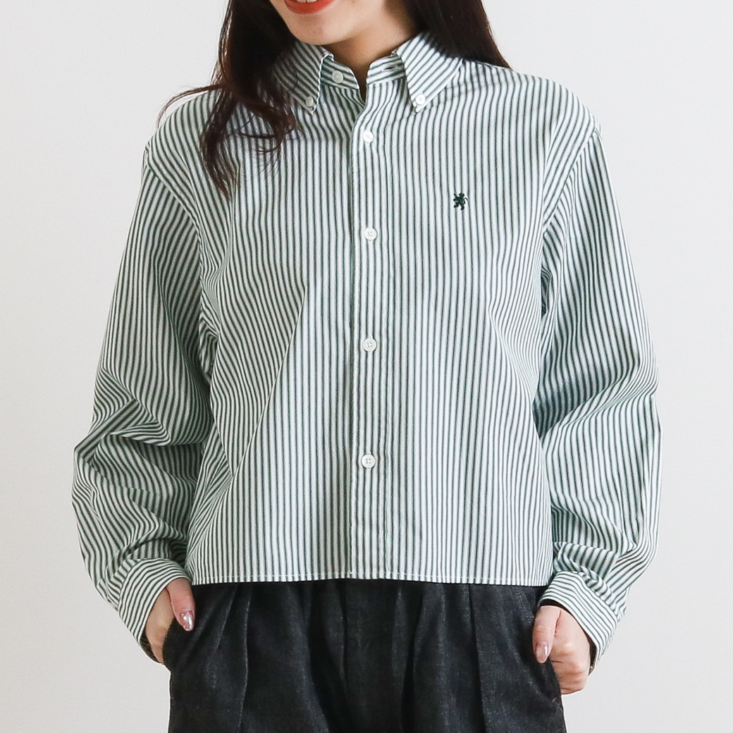 Gymphlex ジムフレックス コットンショートボタンダウンシャツ