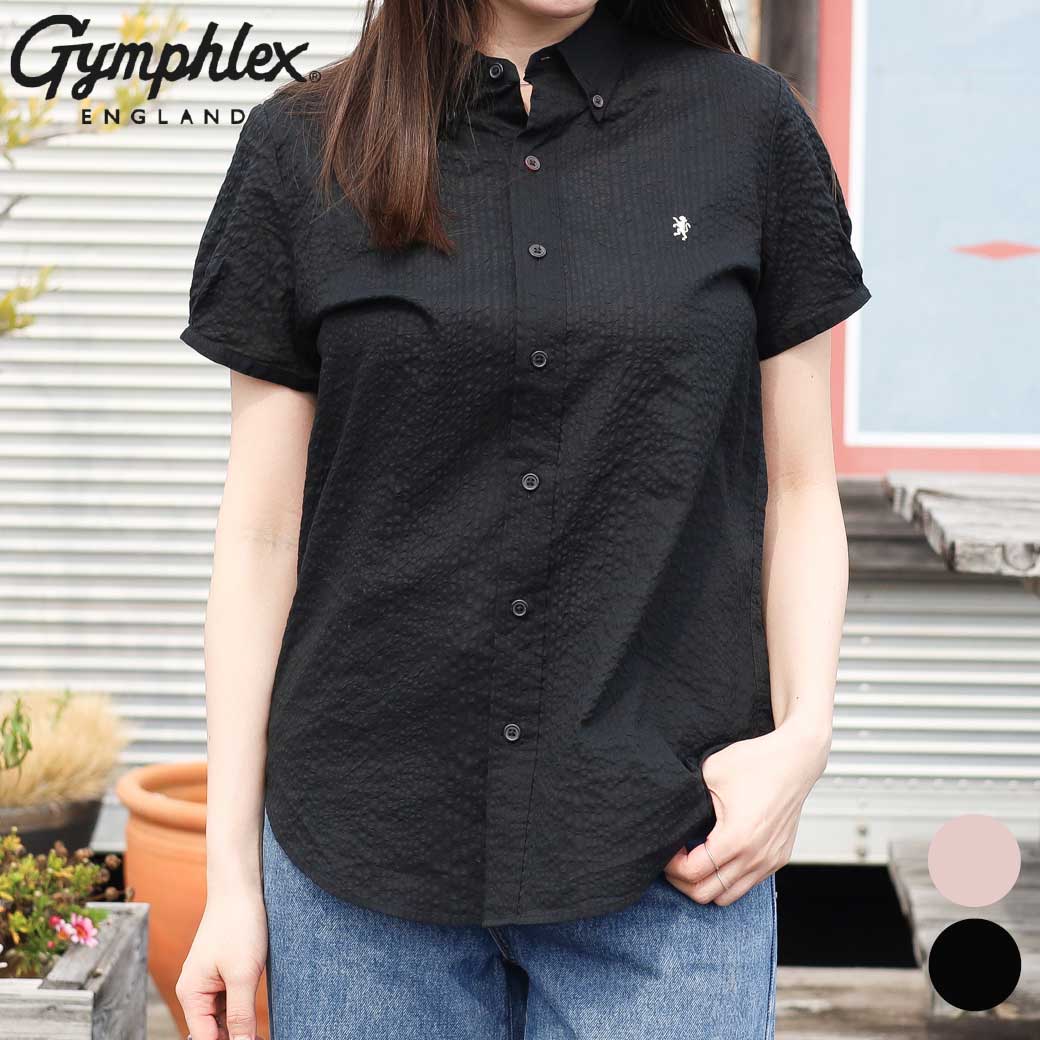 ジムフレックス  フレンチスリープシャツ GYMPHLEX（ジムフレックス） フレンチスリーブ シャツ 日本製