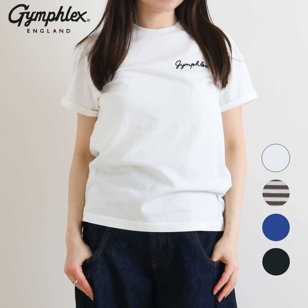 Gymphlex ジムフレックス コットンジャージー半袖Tシャツ｜BORN FREE