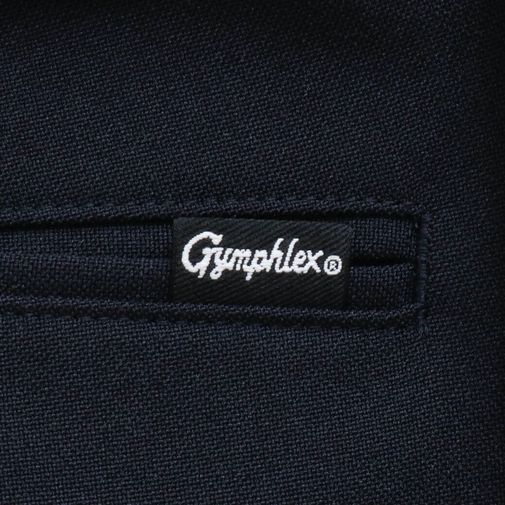 Gymphlex 2タック イージーパンツ　ネイビー GYMPHLEX チノパン Gymphlex | コットンチノ 2タック イージー