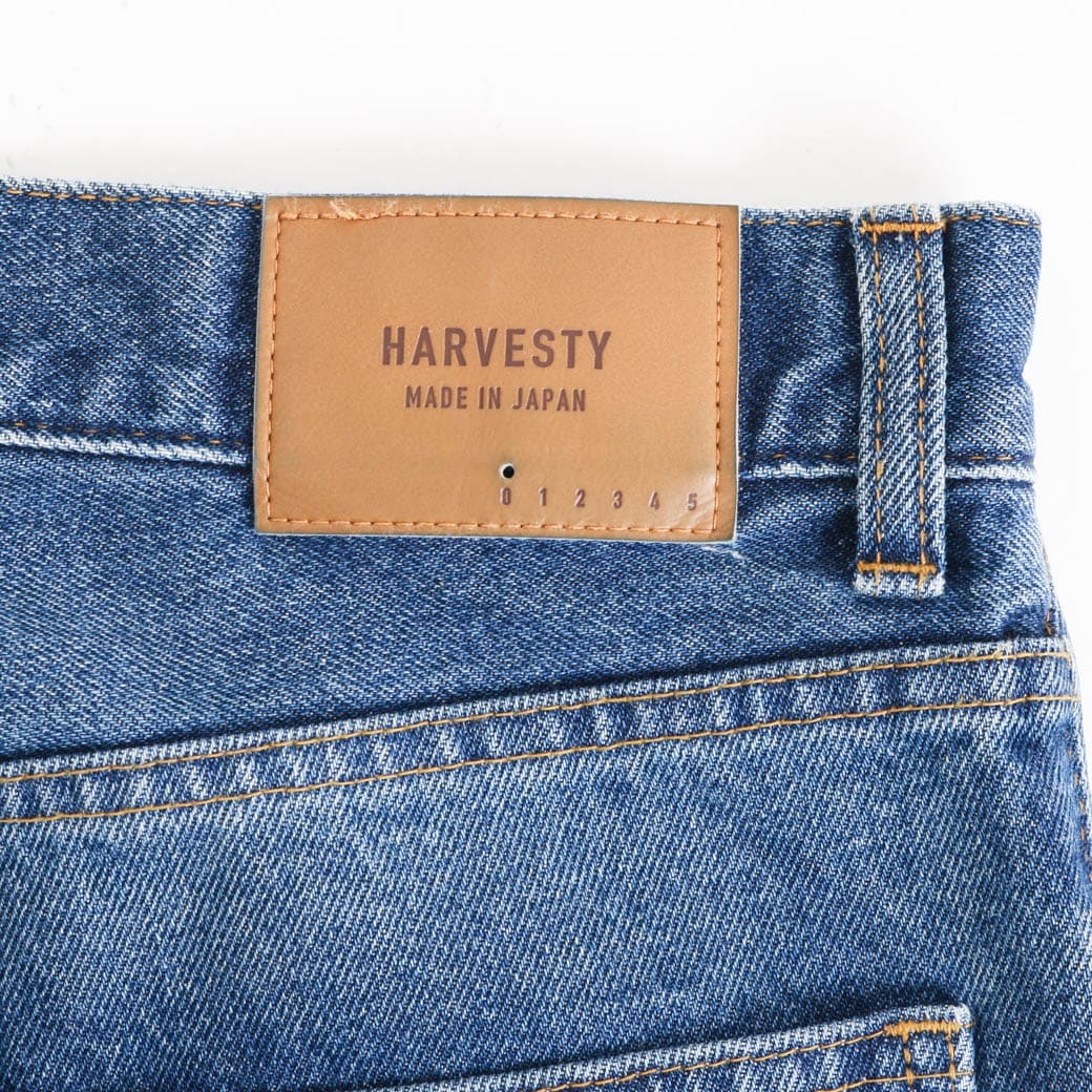 HARVESTY ハーベスティ 5ポケット デイリー テーパード オープン
