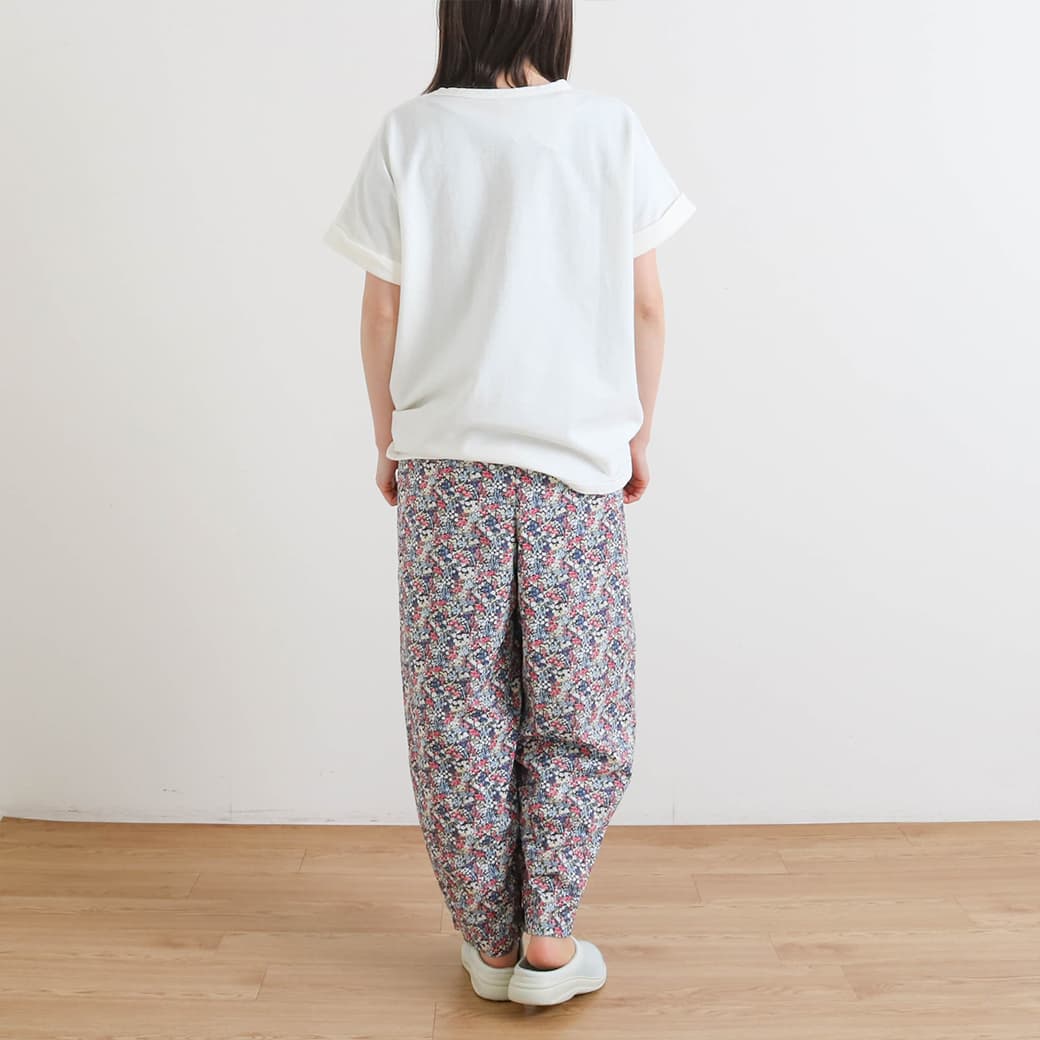 ハーベスティ　harvesty パンツ HARVESTY ハーベスティ 花柄イージーサーカスパンツ｜BORN FREE