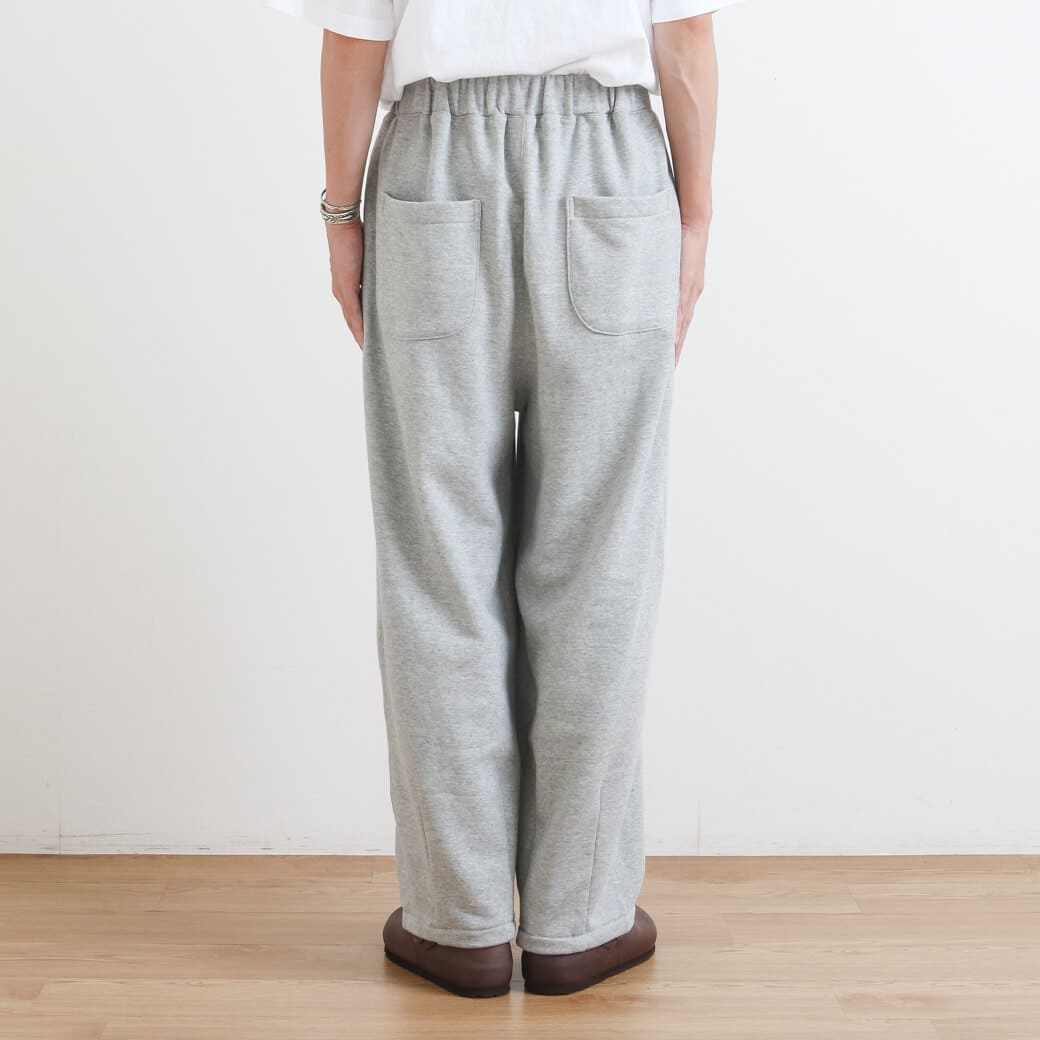 HARVESTY ハーベスティ 裏毛 イージー サーカスパンツ ナロー｜BORN