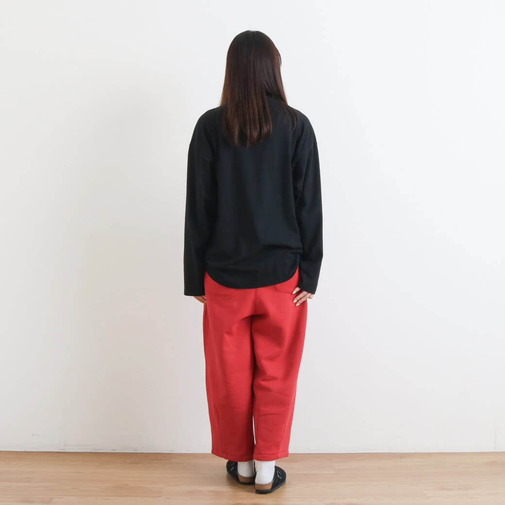 1/4まで10％OFF】HARVESTY ハーベスティ 裏毛 イージー サーカスパンツ