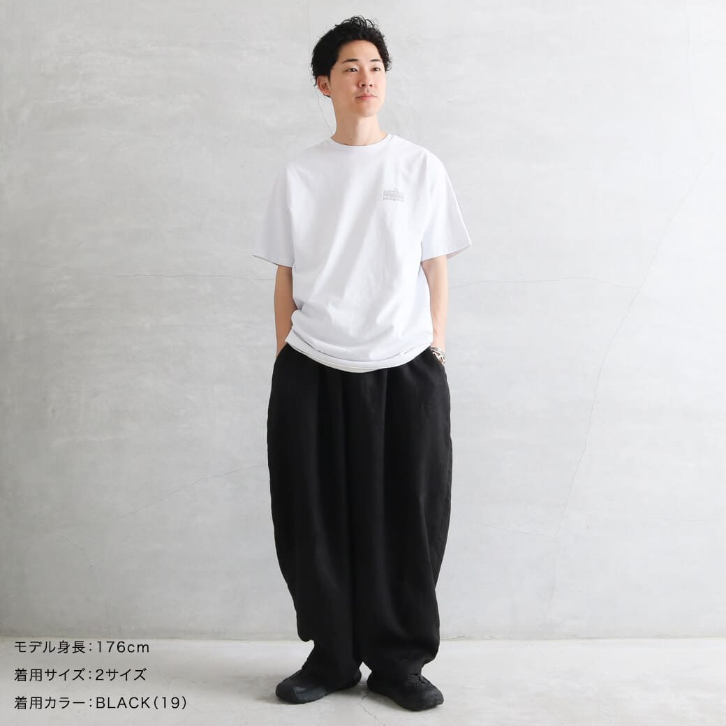 HARVESTY ハーベスティ リネンキャンバス イージーサーカスパンツ