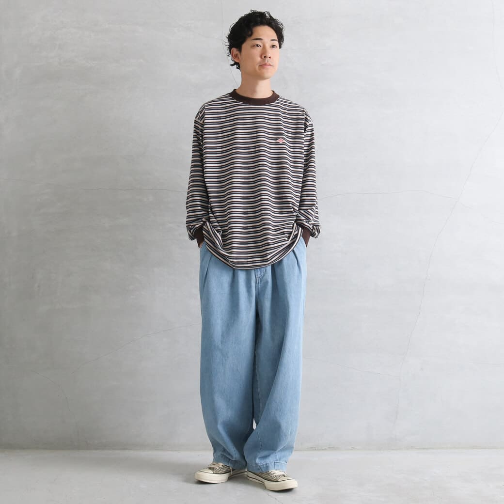 HARVESTY ハーベスティ デニム サーカスパンツ ナローシルエット HARVESTY ハーベスティ デニムサーカスパンツ ナローシルエット｜BORN
