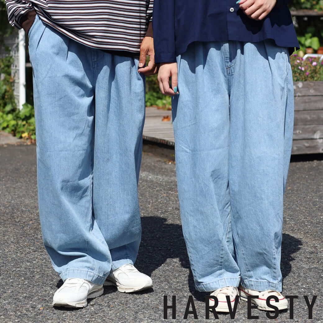 美品◆HARVESTY ハーベスティ デニム サーカスパンツ ナローシルエット HARVESTY ハーベスティ デニムサーカスパンツ ナローシルエット｜BORN