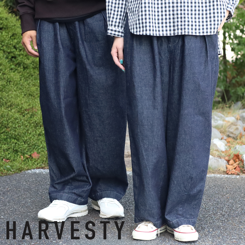 HARVESTY ハーベスティ デニムサーカスパンツ ナローシルエット A12628