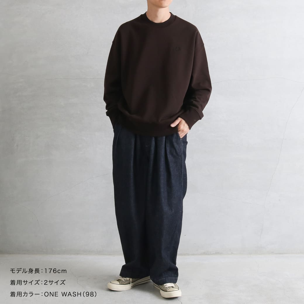 HARVESTY ハーベスティ デニムサーカスパンツ ナローシルエット A12628