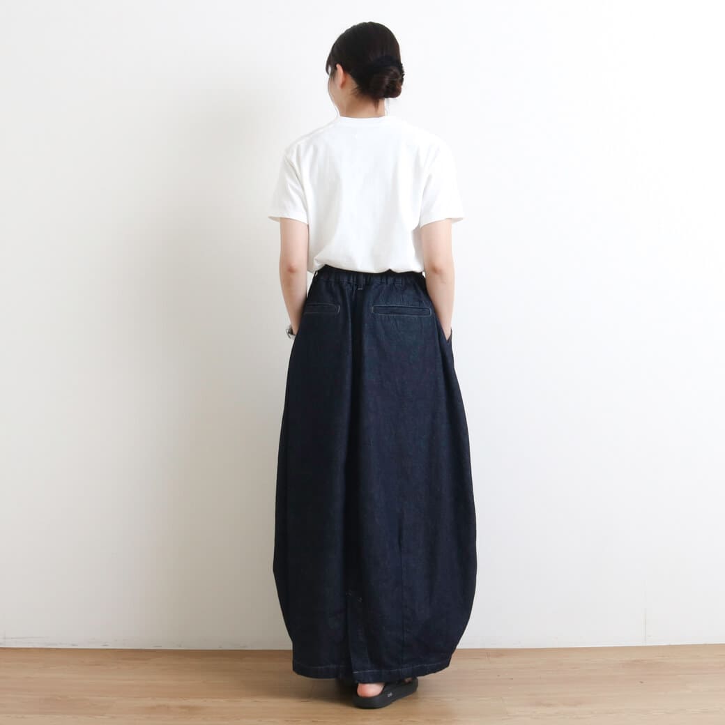美品 HARVESTY ハーベスティ サーカススカート HARVESTY ハーベスティ サーカススカート デニム｜BORN FREE
