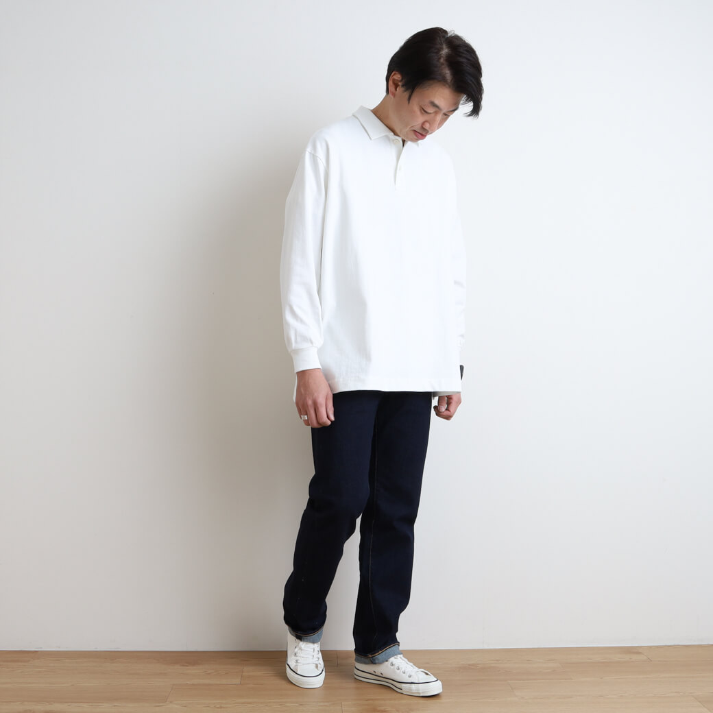 HARVESTY ハーベスティ 長袖ジャンボポロシャツ｜BORN FREE ONLINE SHOP