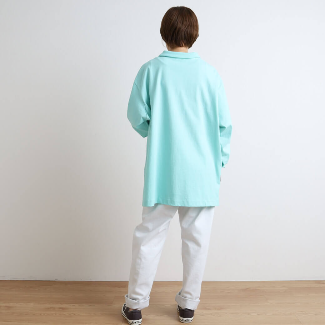 HARVESTY ハーベスティ 長袖ジャンボポロシャツ｜BORN FREE ONLINE SHOP