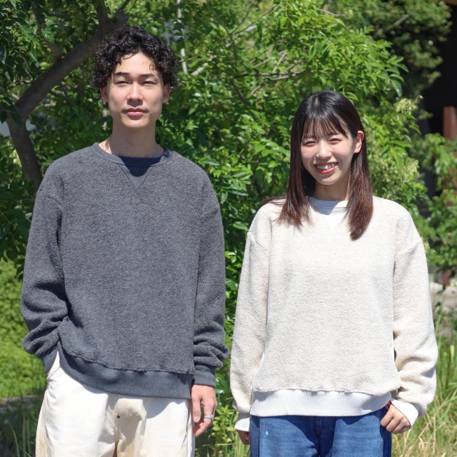 have a good day ハブアグッドデイ  ウールパイルプルオーバーニット