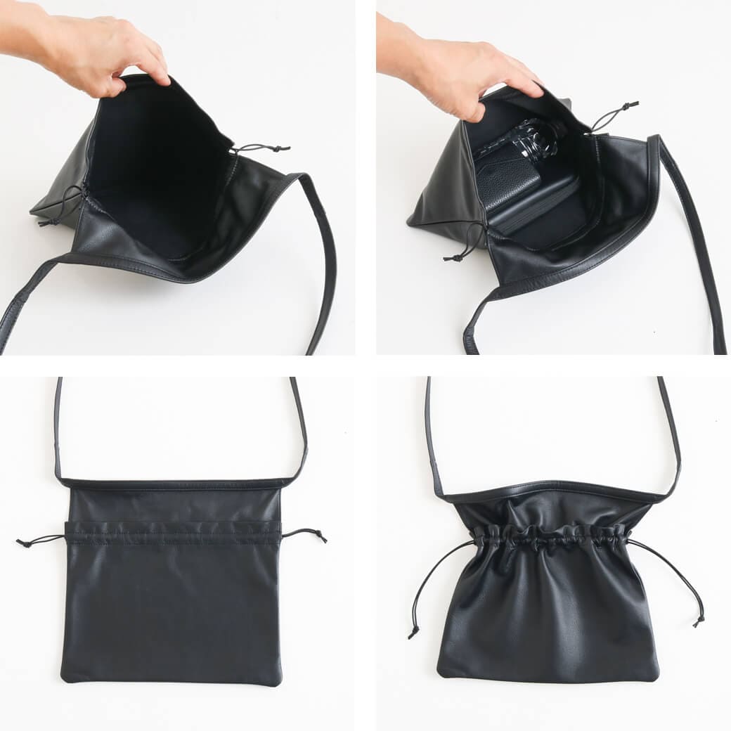 Hender Scheme エンダースキーマ カウ レッド クロス バッグ