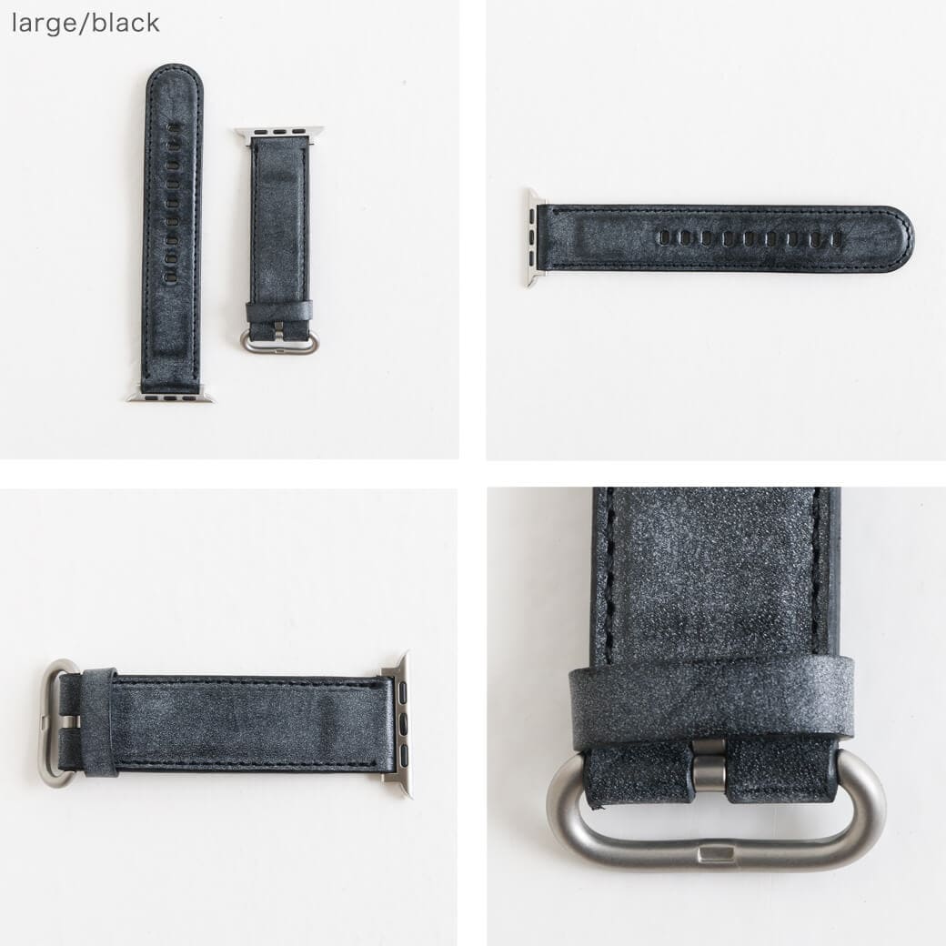 Hender Scheme - 新品未使用 エンダースキーマ アップルウォッチ バンド ラージ ブラック 黒 Hender Scheme / エンダースキーマ | apple watch band / large
