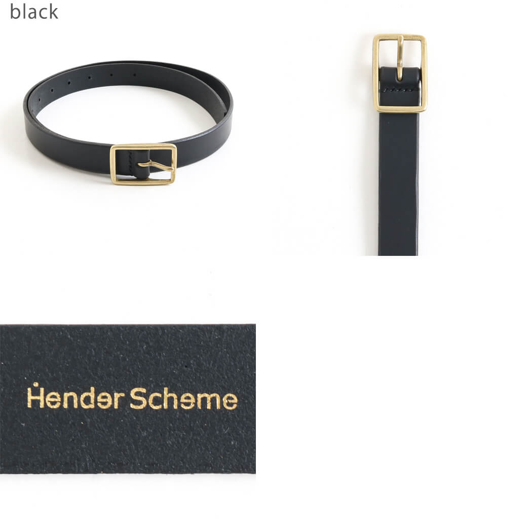 【新品未使用】henderscheme エンダースキーマ ベルト Hender Scheme (エンダースキーマ) tail belt / テールベルト