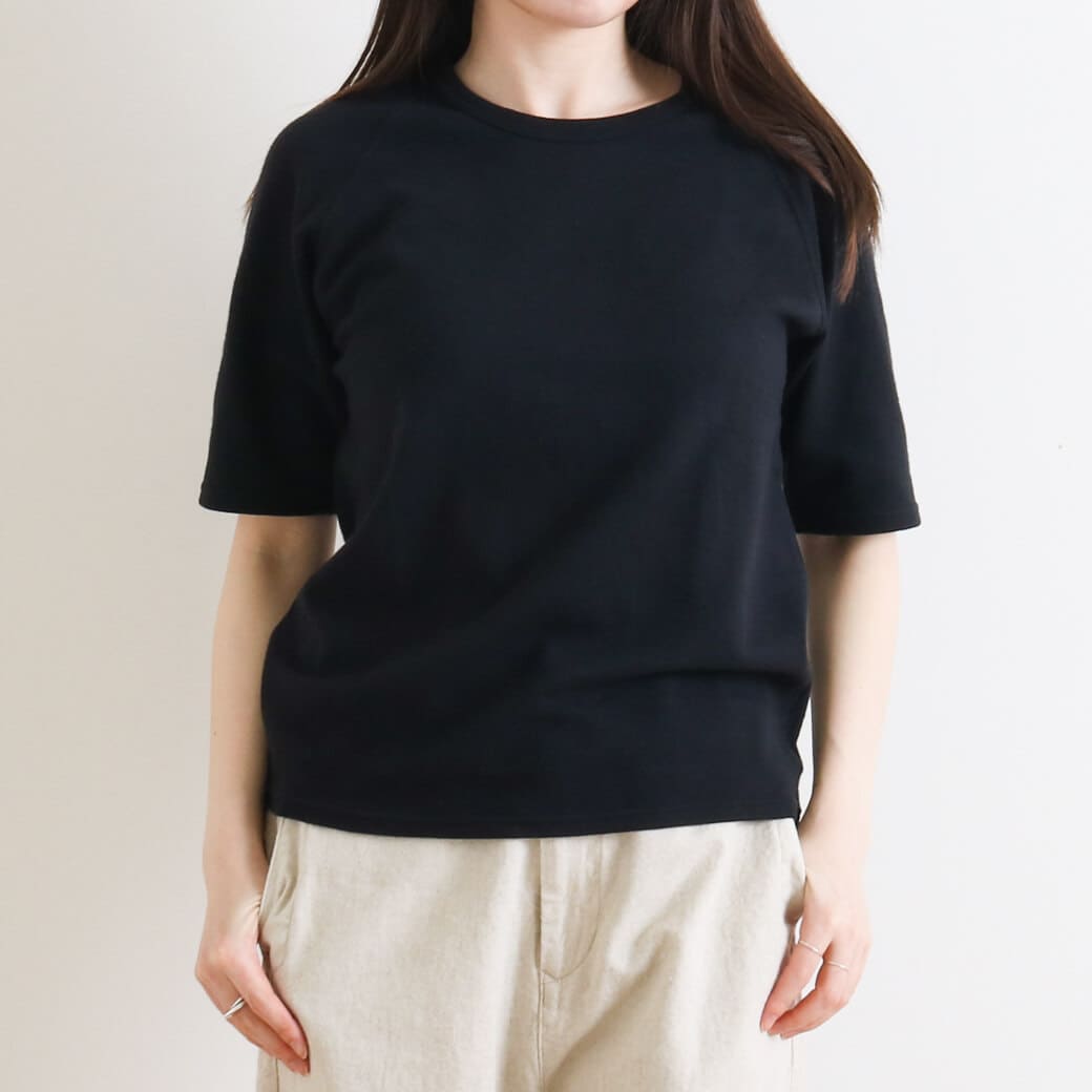 HOLLYWOOD RANCH MARKET ハリウッドランチマーケット ストレッチフライスCNリラックスフィット 半袖Tシャツ