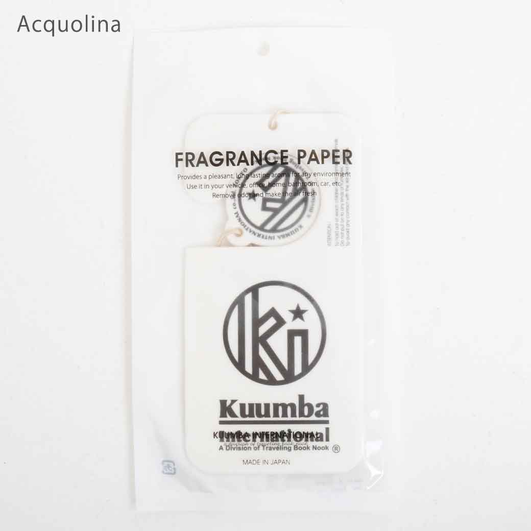 KUUMBA クンバ PAPER FRESHENER ペーパーフレッシュナー カータグ