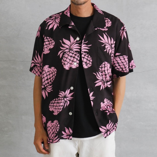 【今だけ20％OFF】HOUSTON ヒューストン アロハシャツ パイナップル