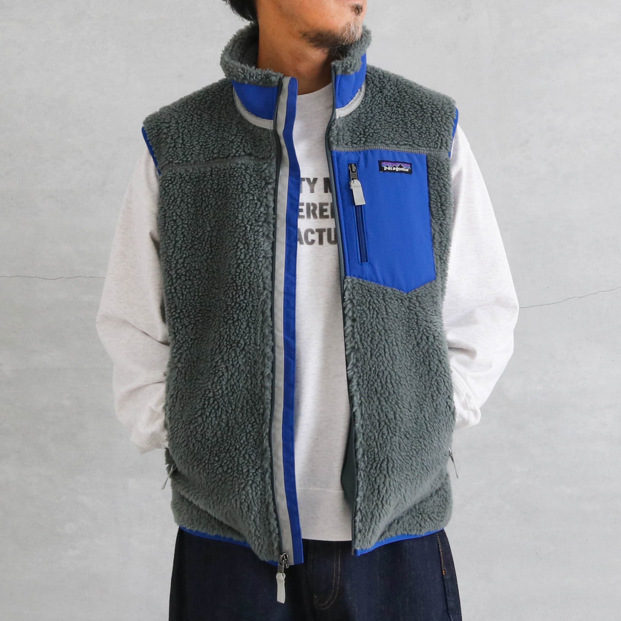パタゴニア patagonia Retro X Vest ネイビー Mサイズ PATAGONIA (パタゴニア) M's Classic Retro-X Vest / メンズ