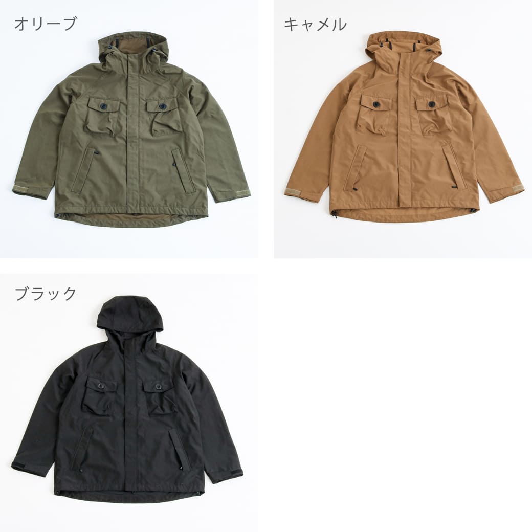 Johnbull ジョンブル テトラテックス ミリタリーシェルパーカー