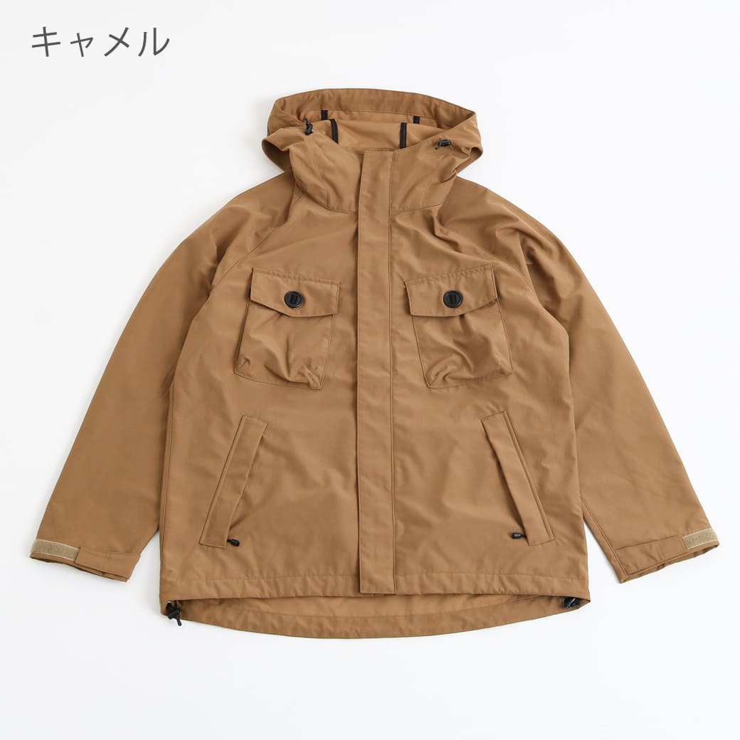 ジョンブル　テトラテックス　ジャケット Johnbull ジョンブル テトラテックス ミリタリーシェルパーカー