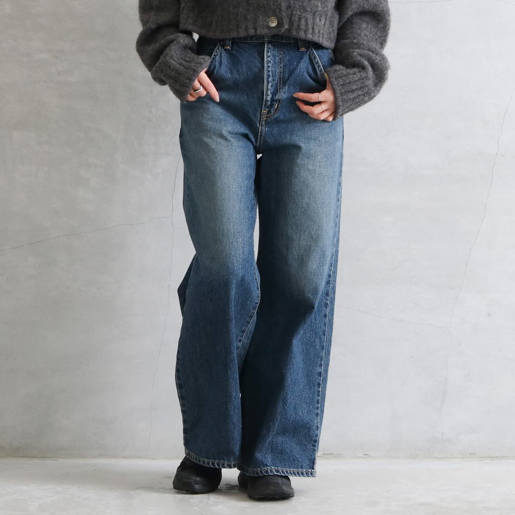 Johnbull ジョンブル ワイドデニムパンツ｜BORN FREE ONLINE SHOP