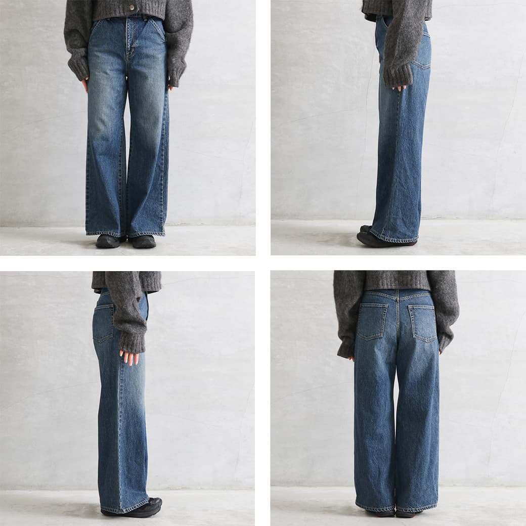 Johnbull ジョンブル ワイドデニムパンツ｜BORN FREE ONLINE SHOP