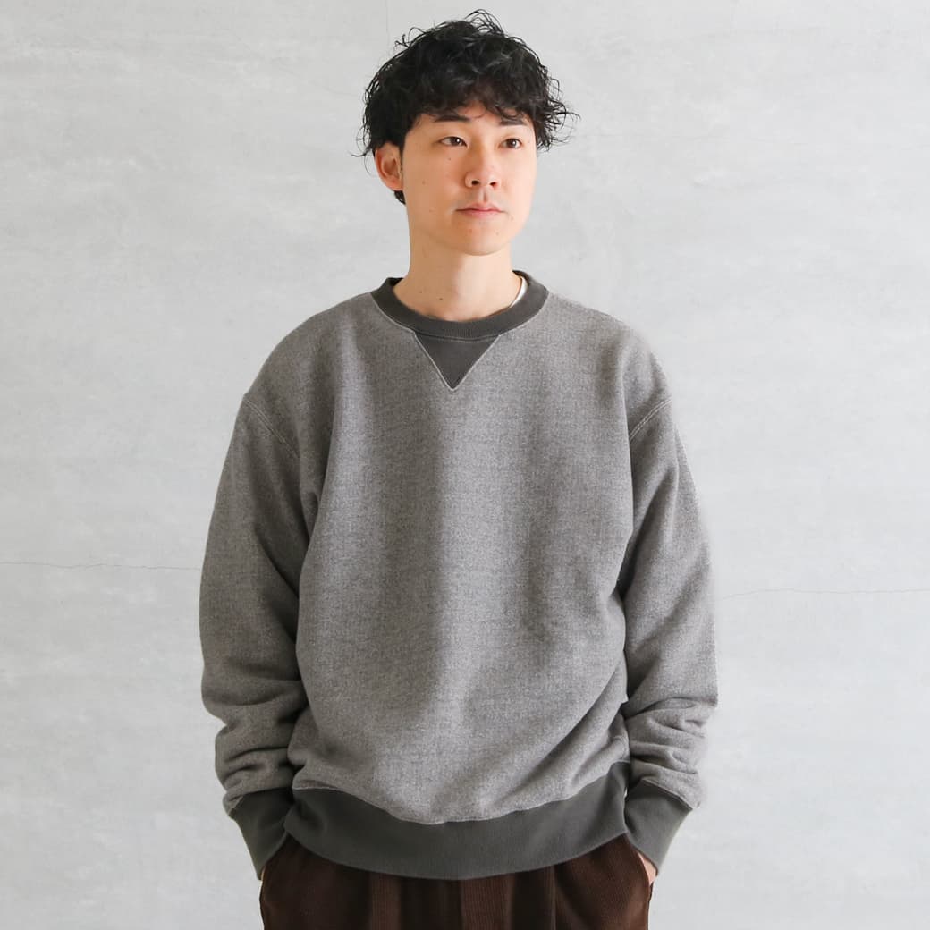 Johnbull ジョンブル ツートーン配色クルーネックスウェット｜BORN