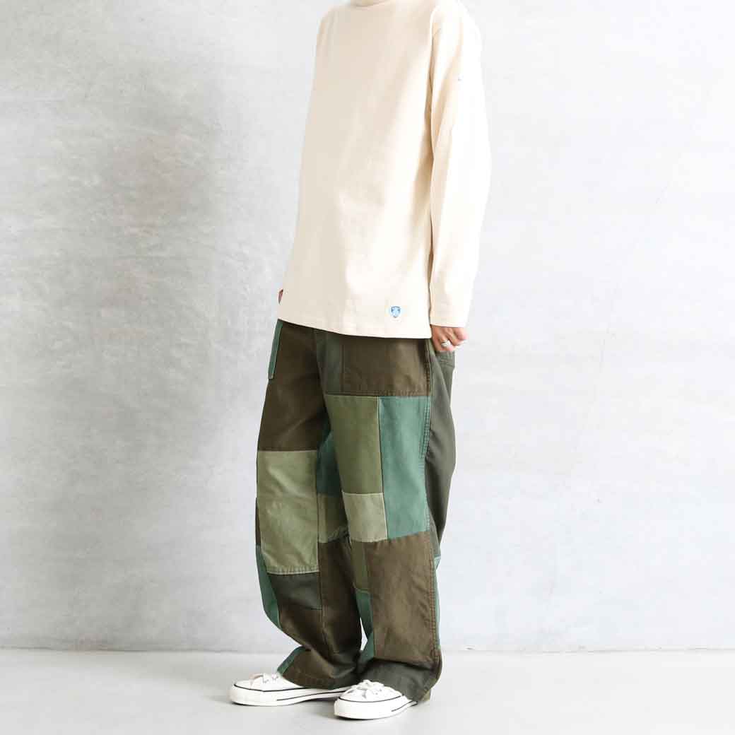 Johnbull ジョンブル パッチワークユーティリティパンツ｜BORN FREE