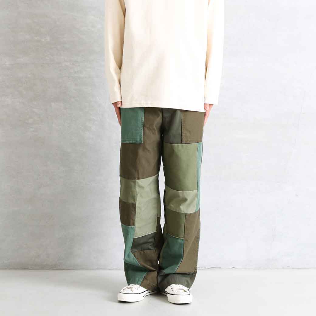 JOHNBULL │ ジョンブル Johnbull ジョンブル パッチワークユーティリティパンツ｜BORN FREE
