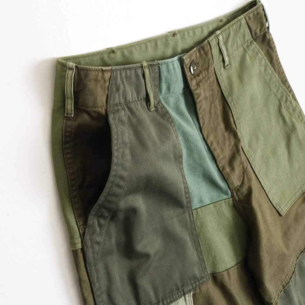 Johnbull ジョンブル パッチワークユーティリティパンツ｜BORN FREE