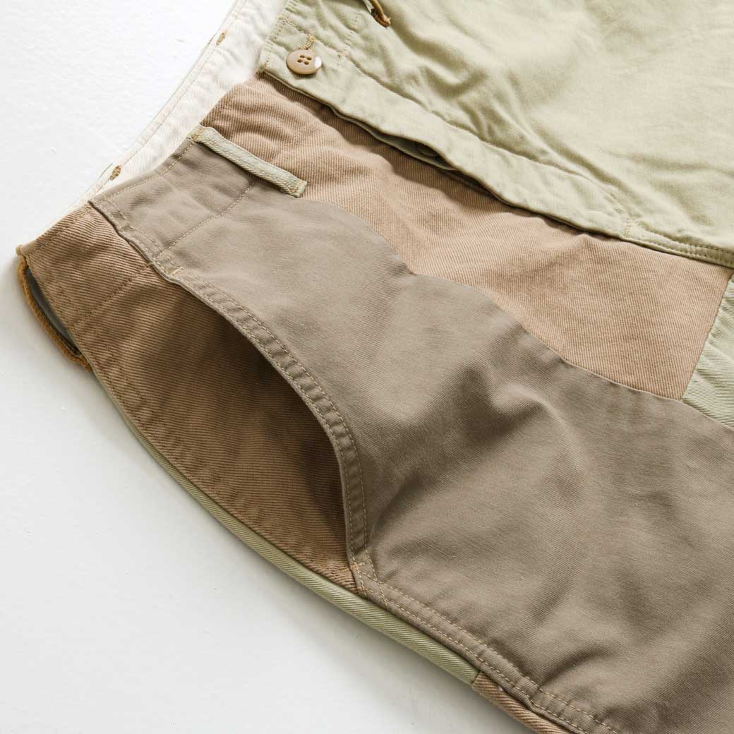 今だけ20％OFF】Johnbull ジョンブル パッチワークチノ