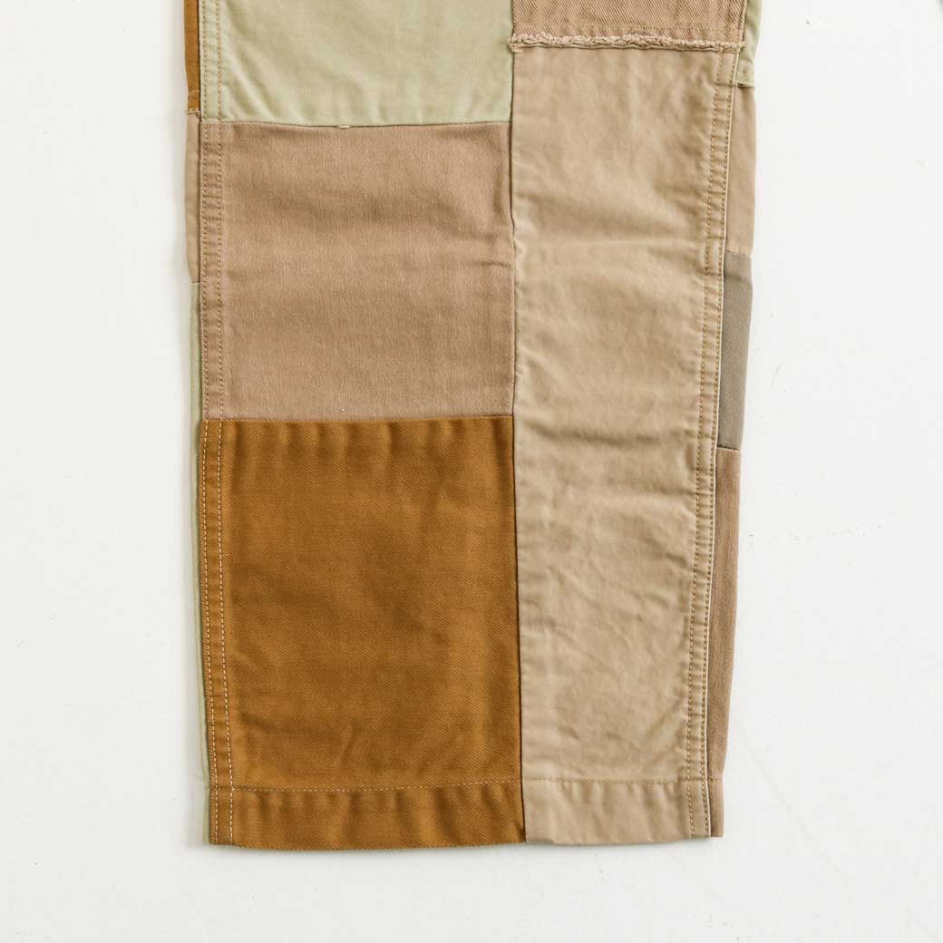 RRL チノトラウザーズ パッチワーク加工 Yahoo!オークション - RRL パッチワークチノトラウザー 32/32 未