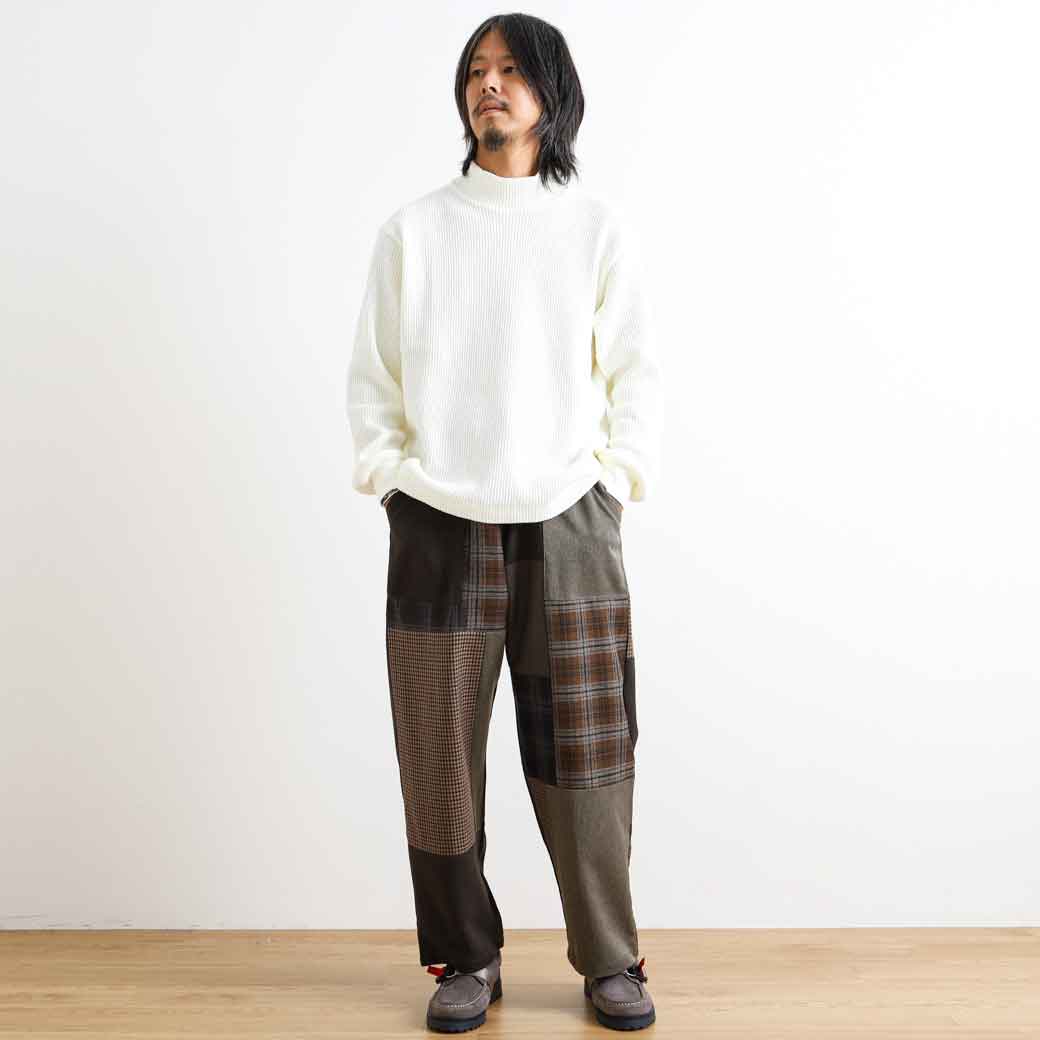 Johnbull ジョンブル チェックパッチワークパンツ｜BORN FREE ONLINE SHOP