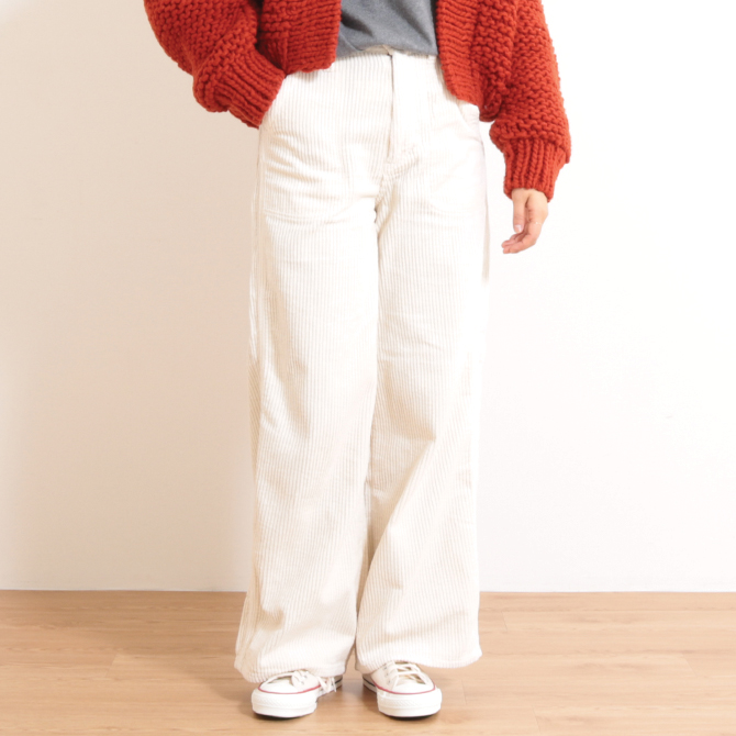 Lee（リー） HIGH WAIST CORDUROY WORK PANTS LL6013 レディース 送料