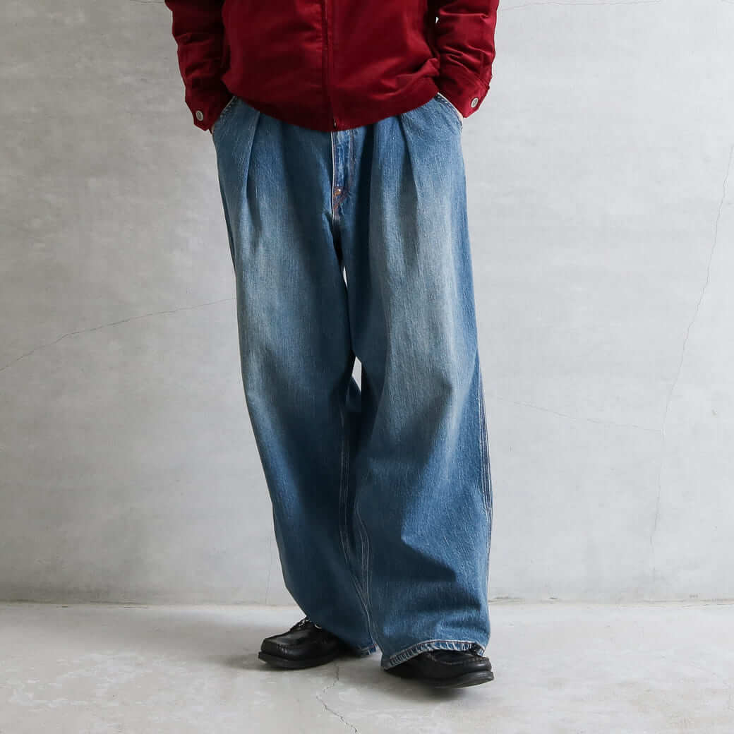 humoresque ペインターパンツ　デニム ミントグリーン humoresque ペインターパンツ デニム ミントグリーン humoresque