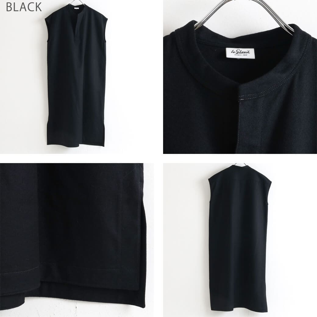 1/4まで10％OFF】LE GLAZIK ル・グラジック ウール スキッパー