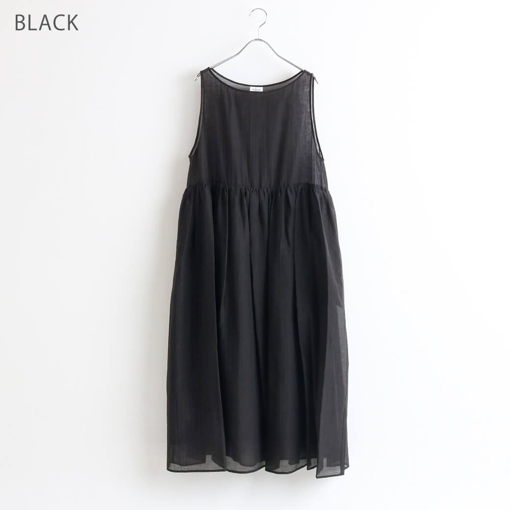 【美品】シクラスワンピース LE GLAZIK ル グラジック シアーギャザーワンピース｜BORN FREE ONLINE