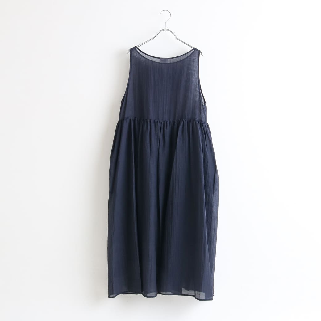 今だけ20％OFF】LE GLAZIK ル グラジック シアーギャザーワンピース