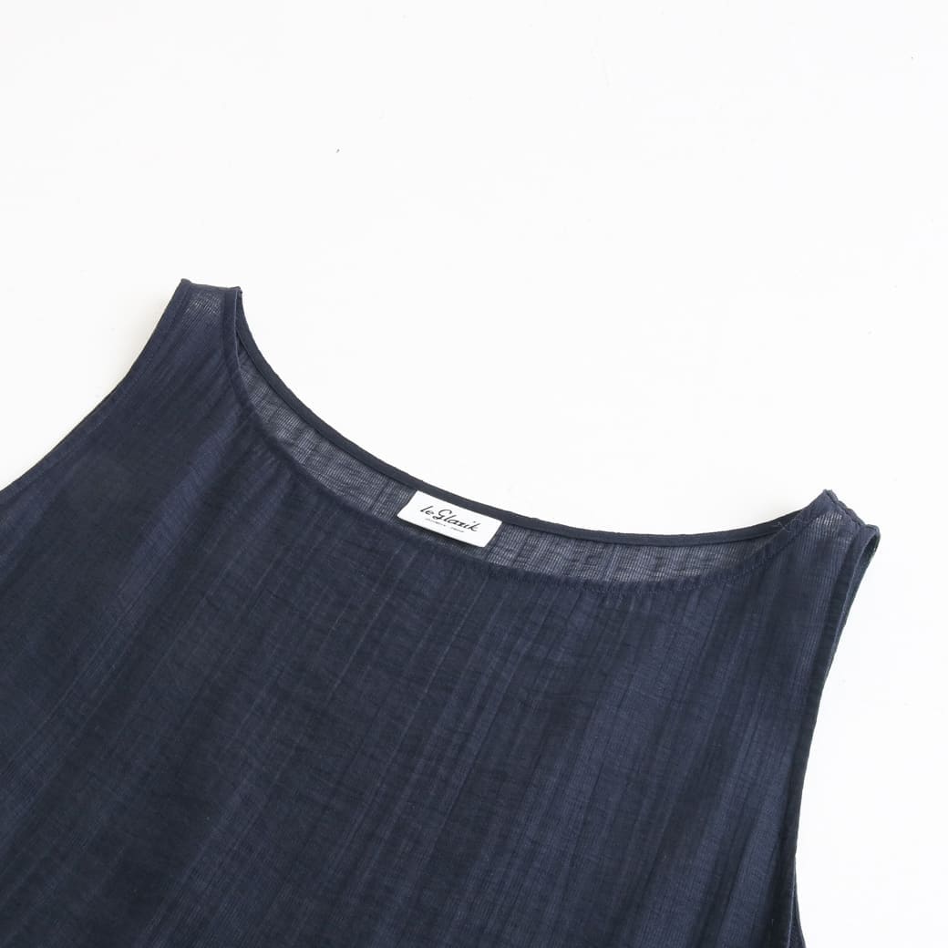 今だけ20％OFF】LE GLAZIK ル グラジック シアーギャザーワンピース