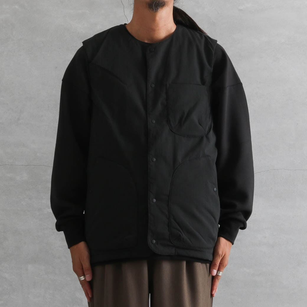 値下げ：NANGA HINOC RIPSTOP INNER DOWN VEST Nanga Hinoc Ripstop Inner Down Vest - Black – Cooshti